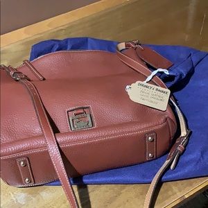 Brown Leather Dooney & Bourke Crossbody